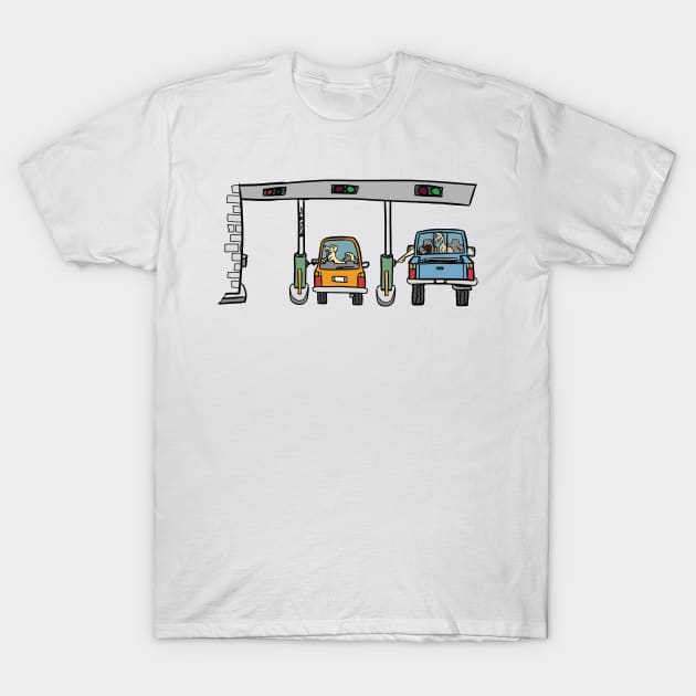 Dog Biscuit Machine T-Shirt by demonhounddesign